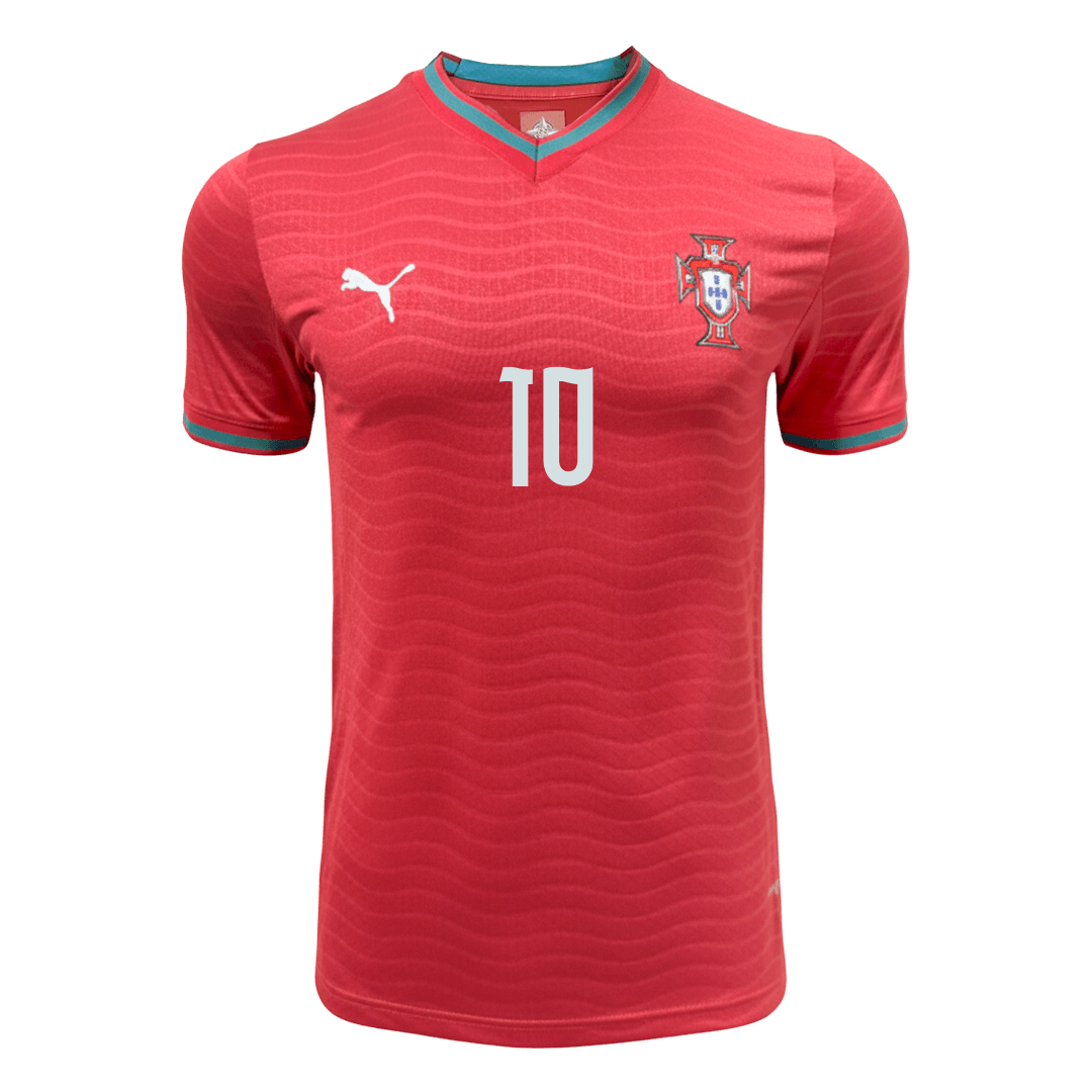 Maglia Gara Portogallo Casa BERNARDO #10 Uomo 2026