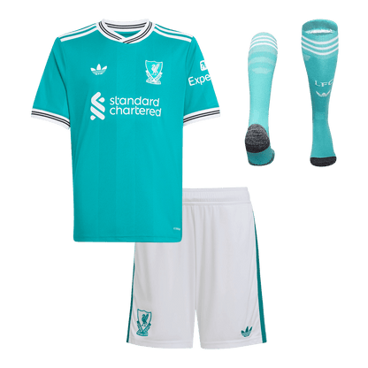Completo Bambino Liverpool Terza 2025/26 - 3 Pezzi