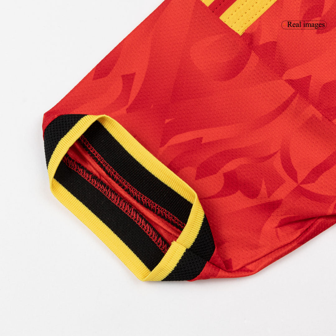 Maglia Gara Belgio Casa LUKAKU #9 Uomo Mondiali 2026
