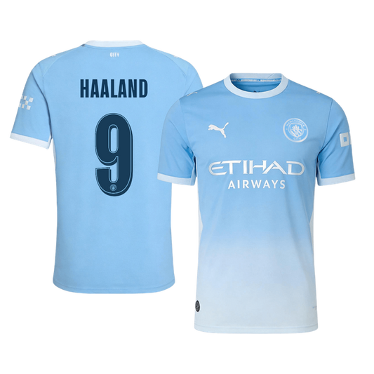 Maglia Gara Manchester City Casa HAALAND #9 Uomo 2026/27 - UCL