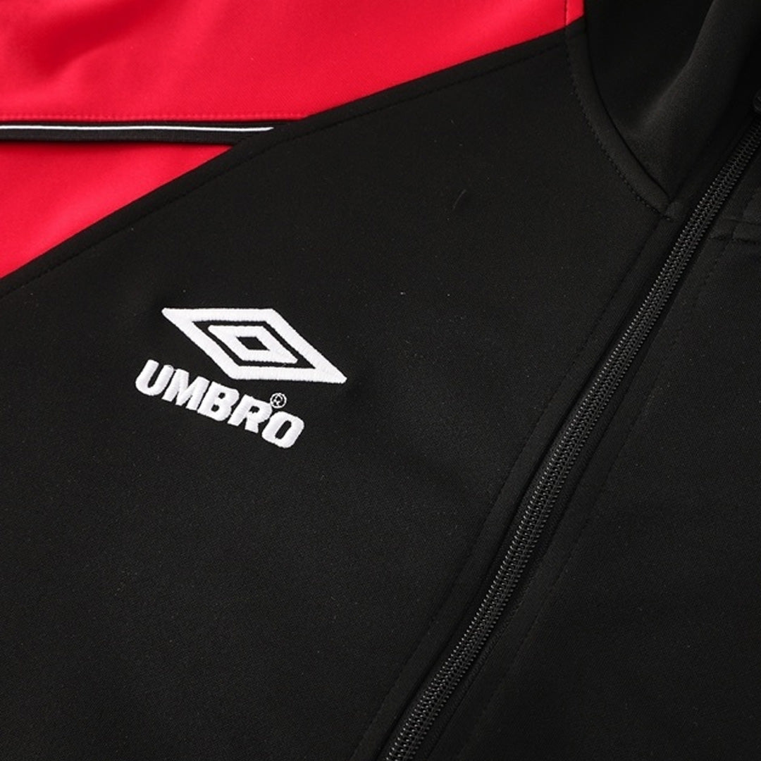 Manchester United Giacca Allenamento 2025/26 Rosso e Nero