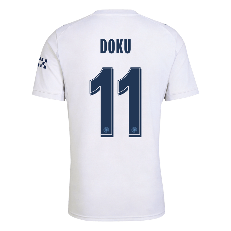 Maglia Replica Manchester City Terza DOKU #11 Uomo 2026/27 - UCL