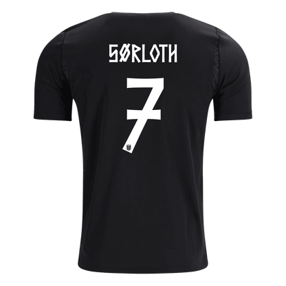 Maglia Replica Norvegia Trasferta SØRLOTH #7 Uomo Mondiali 2026