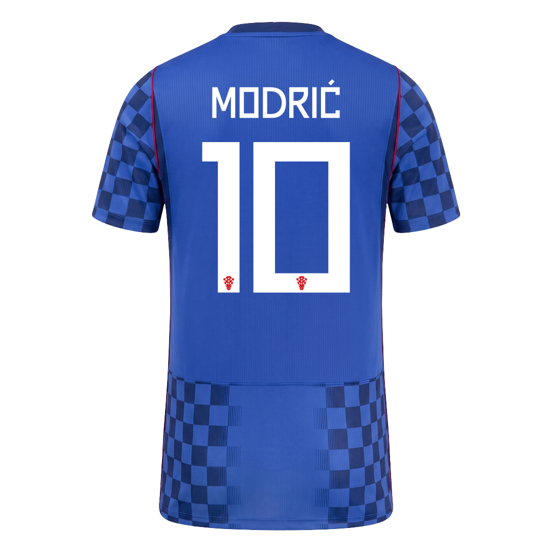 Maglia Replica Croazia Trasferta MODRIĆ #10 Uomo Mondiali 2026
