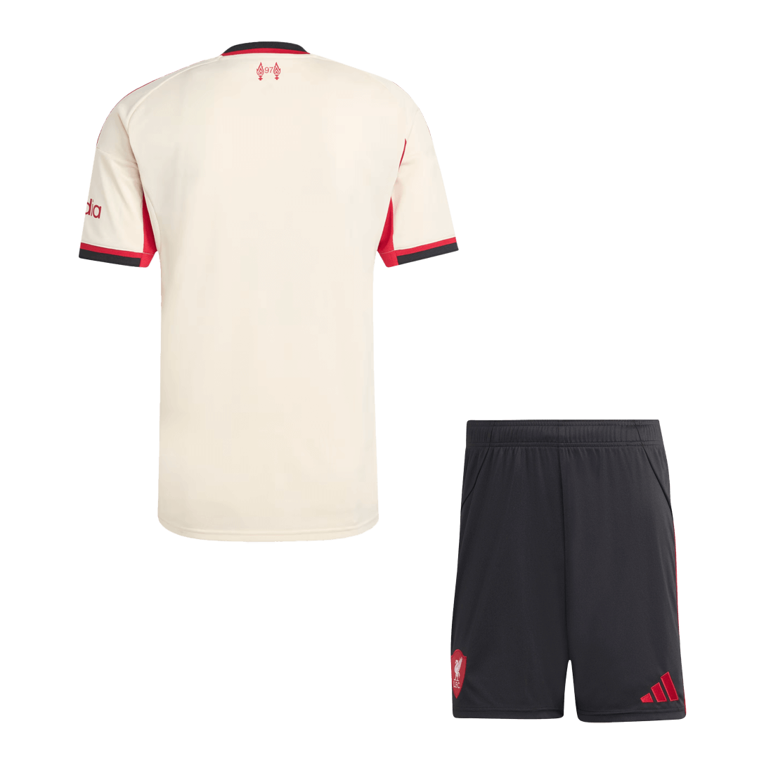 Completo Base Liverpool Trasferta Uomo 2025/26 - 2 Pezzi