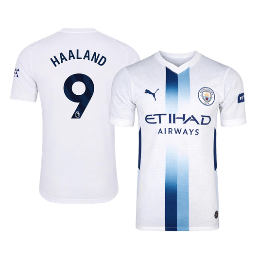 Maglia Replica Manchester City Terza HAALAND #9 Uomo 2026/27