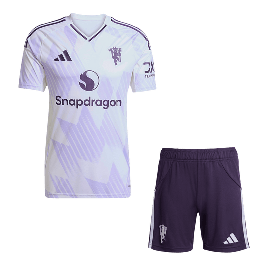 Completo Base Manchester United Trasferta Uomo 2025/26 - 2 Pezzi