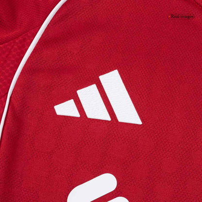 Maglia Gara Liverpool Casa SZOBOSZLAI #8 Uomo 2025/26
