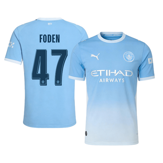 Maglia Gara Manchester City Casa FODEN #47 Uomo 2026/27 - UCL
