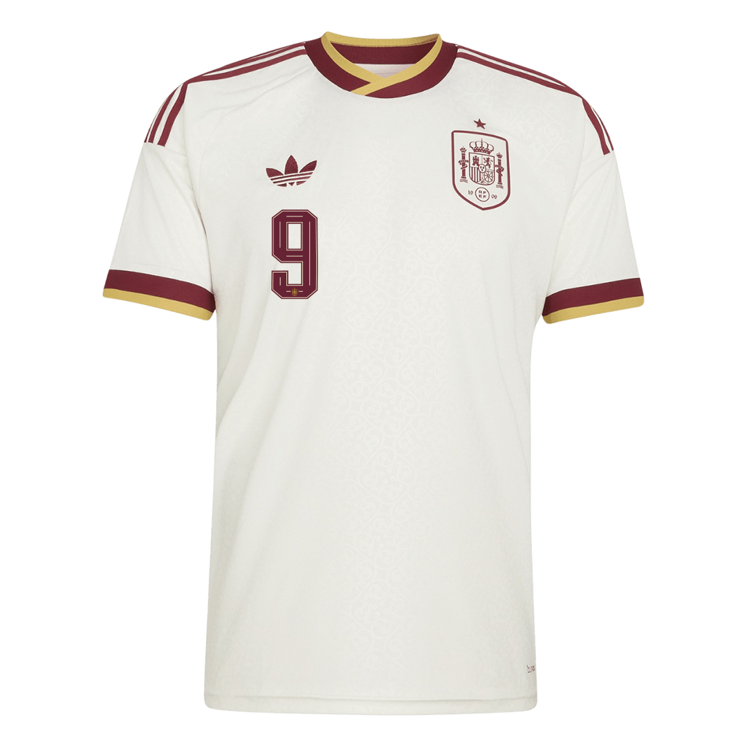Maglia Replica Spagna Trasferta GAVI #9 Uomo Mondiali 2026