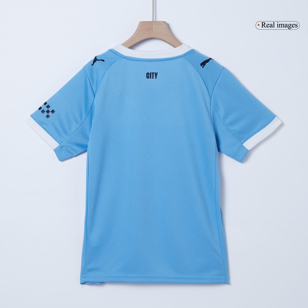 Completo Bambino Manchester City Casa 2025/26 - 3 Pezzi