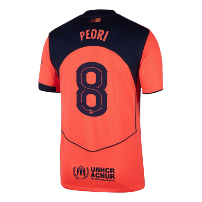 Maglia Replica Barcelona Terza PEDRI #8 Uomo 2025/26