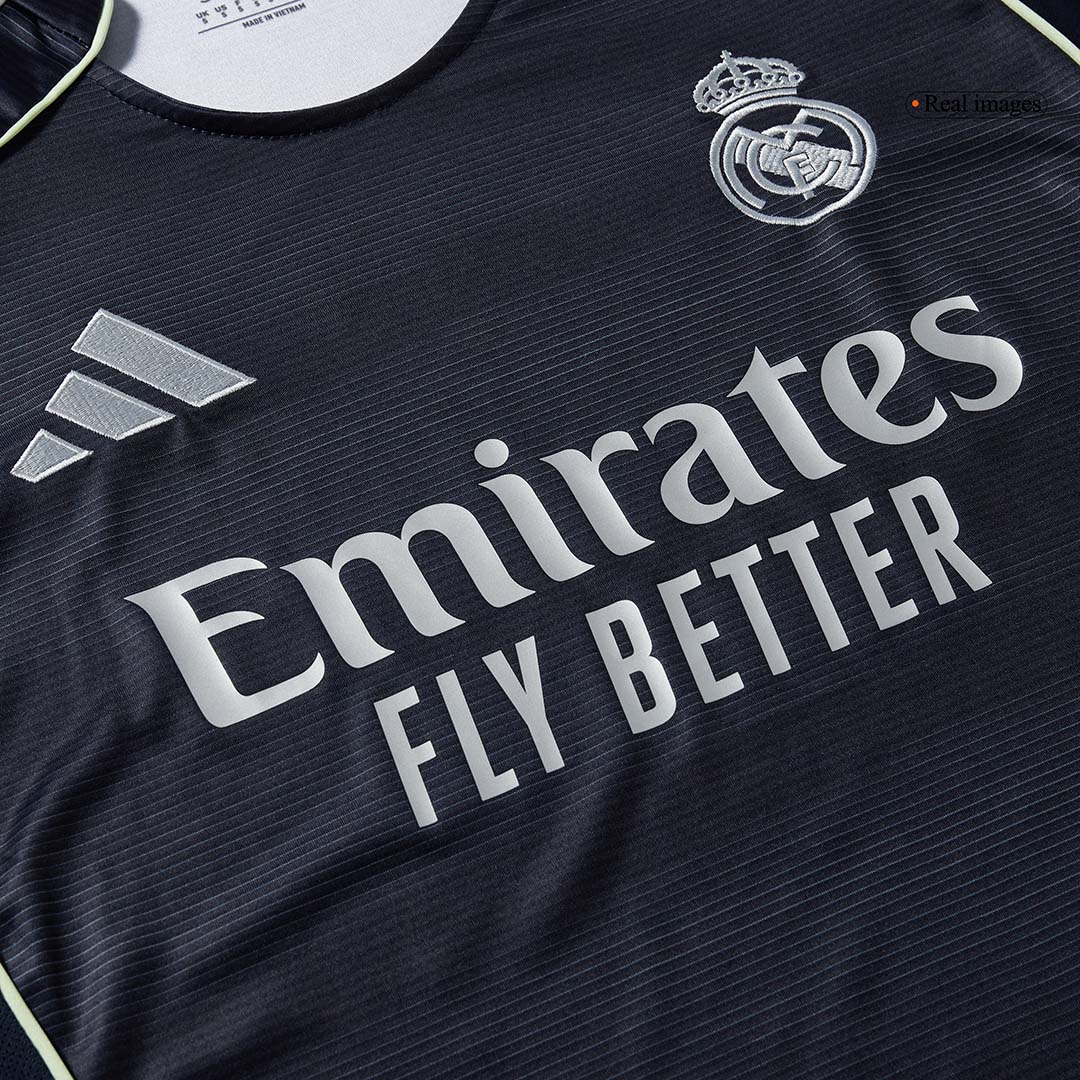 Maglia Replica Real Madrid Trasferta BELLINGHAM #5 Uomo 2025/26
