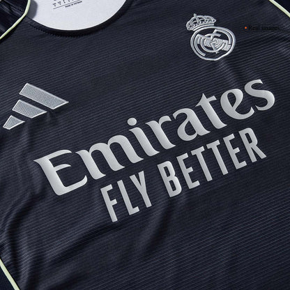 Maglia Replica Real Madrid Trasferta BELLINGHAM #5 Uomo 2025/26