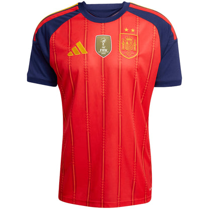 Maglia Replica Spagna Casa CAMPEONES #26 Uomo Mondiali 2026