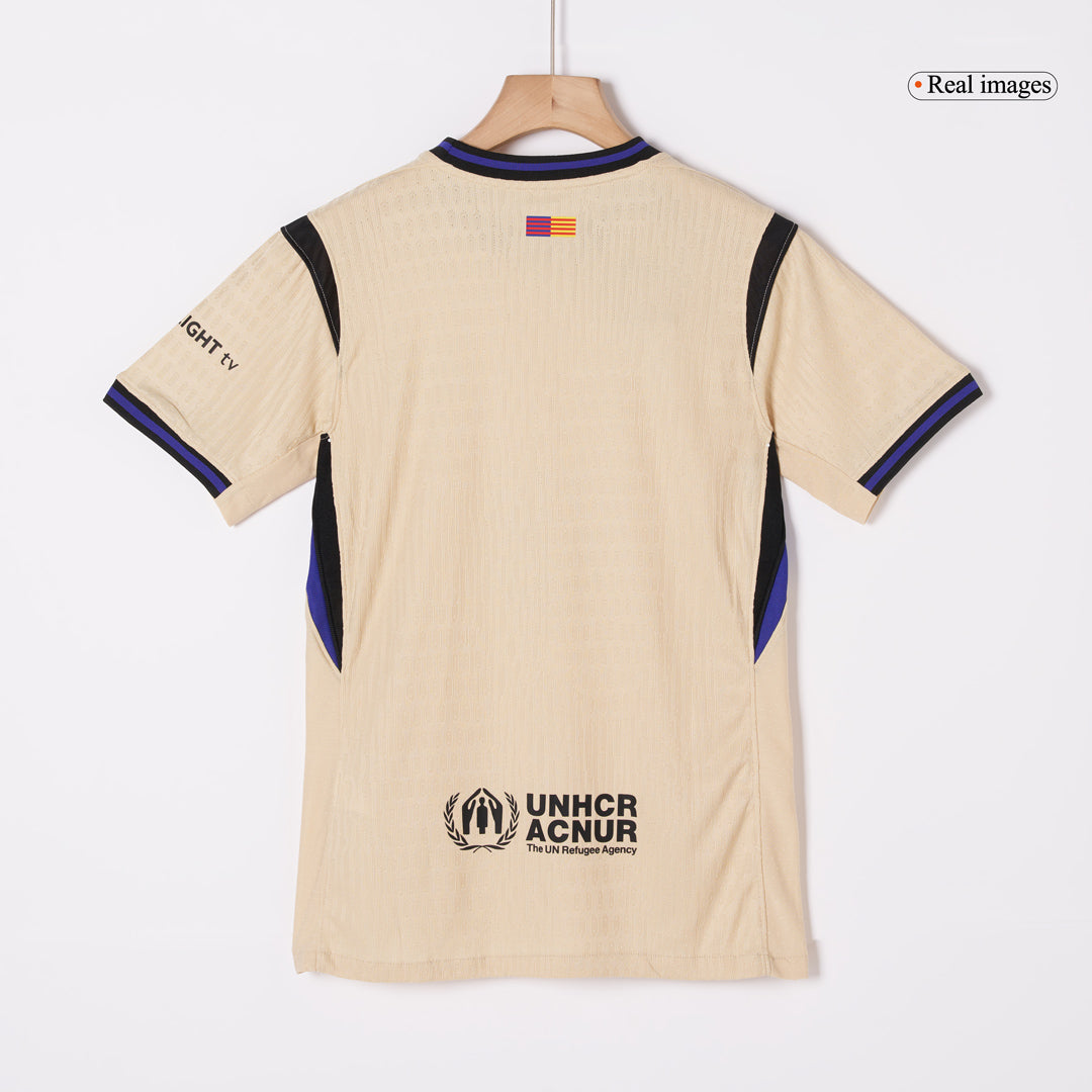 Maglia Gara Barcelona Trasferta LAMINE YAMAL #10 Uomo 2025/26