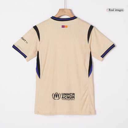 Maglia Gara Barcelona Trasferta LAMINE YAMAL #10 Uomo 2025/26