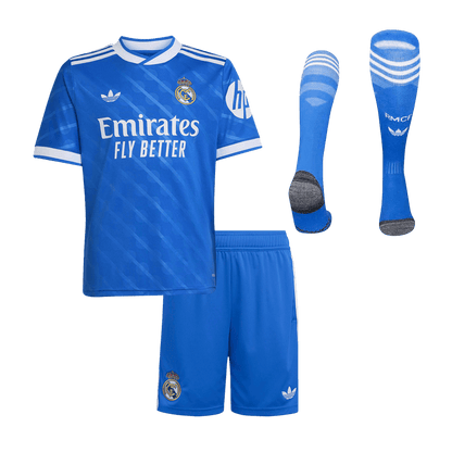 Completo Bambino Real Madrid Terza 2025/26 - 3 Pezzi