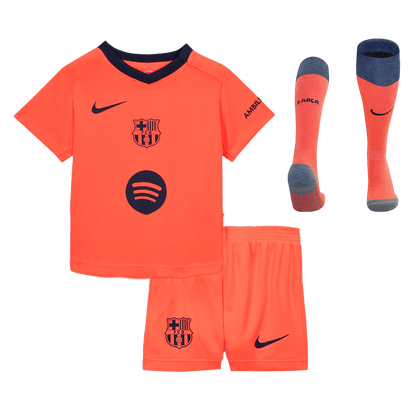 Completo Bambino Barcelona Terza 2025/26 - 3 Pezzi
