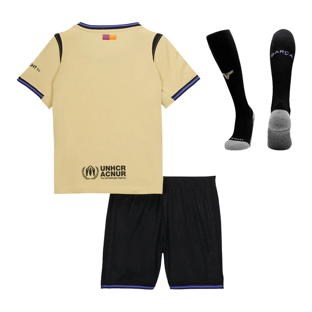 Completo Bambino Barcelona Trasferta 2025/26 - 3 Pezzi