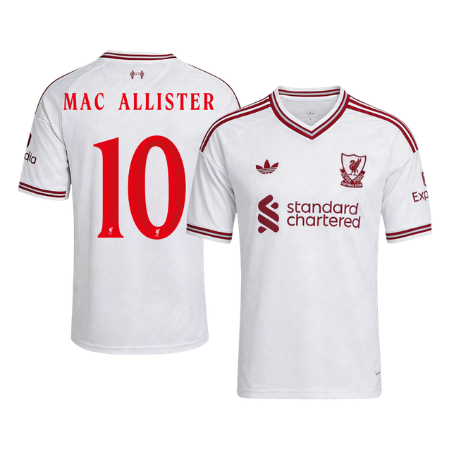Maglia Replica Liverpool Trasferta MAC ALLISTER #10 Uomo 2026/27 - UCL