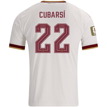 Maglia Replica Spagna Trasferta CUBARSÍ #22 Uomo Mondiali 2026 Champion Edition