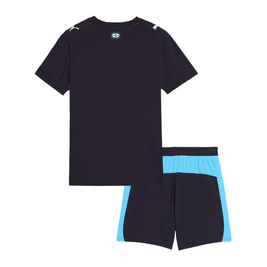 Base Kit Bambino Marseille Trasferta 2025/26 - 2 Pezzi