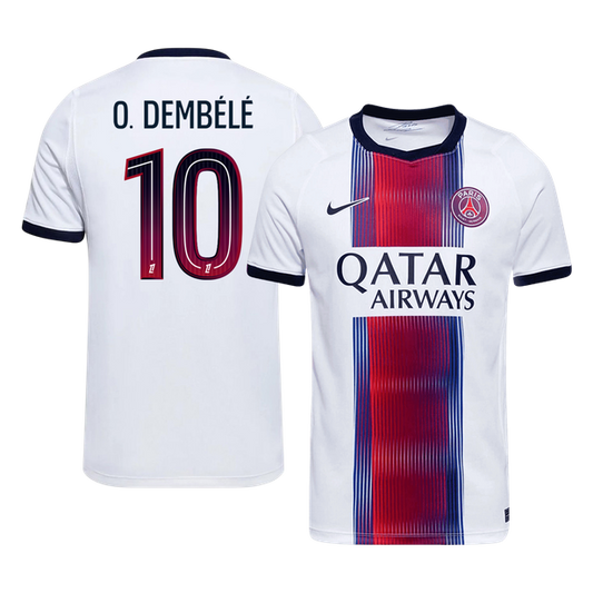 Maglia Replica PSG Trasferta O. DEMBÉLÉ #10 Uomo 2026/27