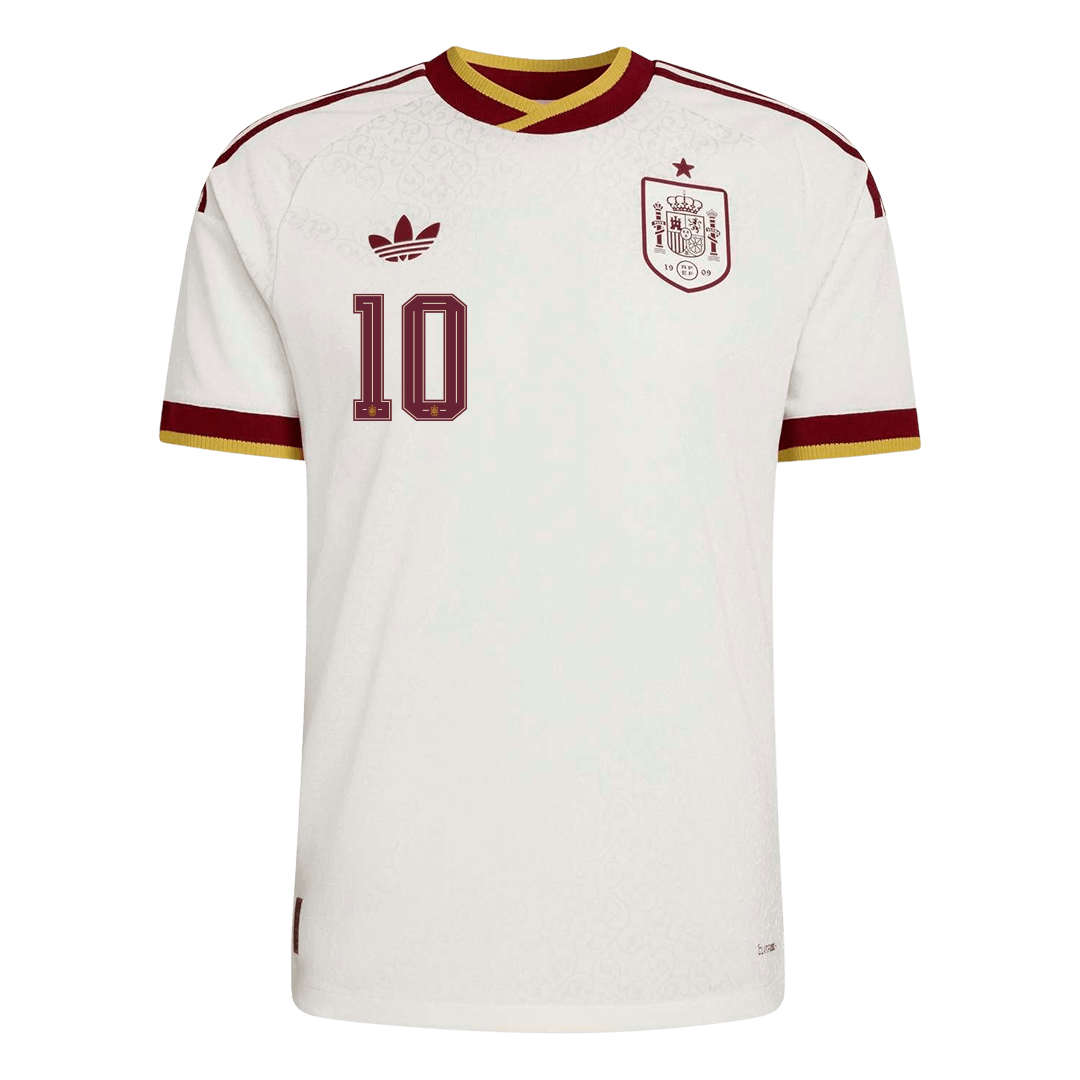 Maglia Gara Spagna Trasferta OLMO #10 Uomo Mondiali 2026