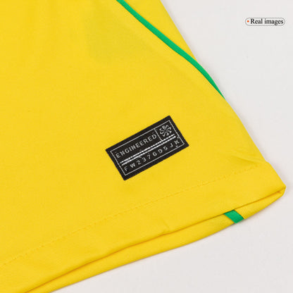 Kit Completo Brasile Casa Uomo Mondiali 2026 - 3 Pezzi