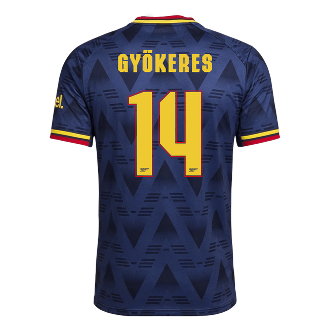 Maglia Gara Arsenal Trasferta GYÖKERES #14 Uomo 2026/27 - UCL