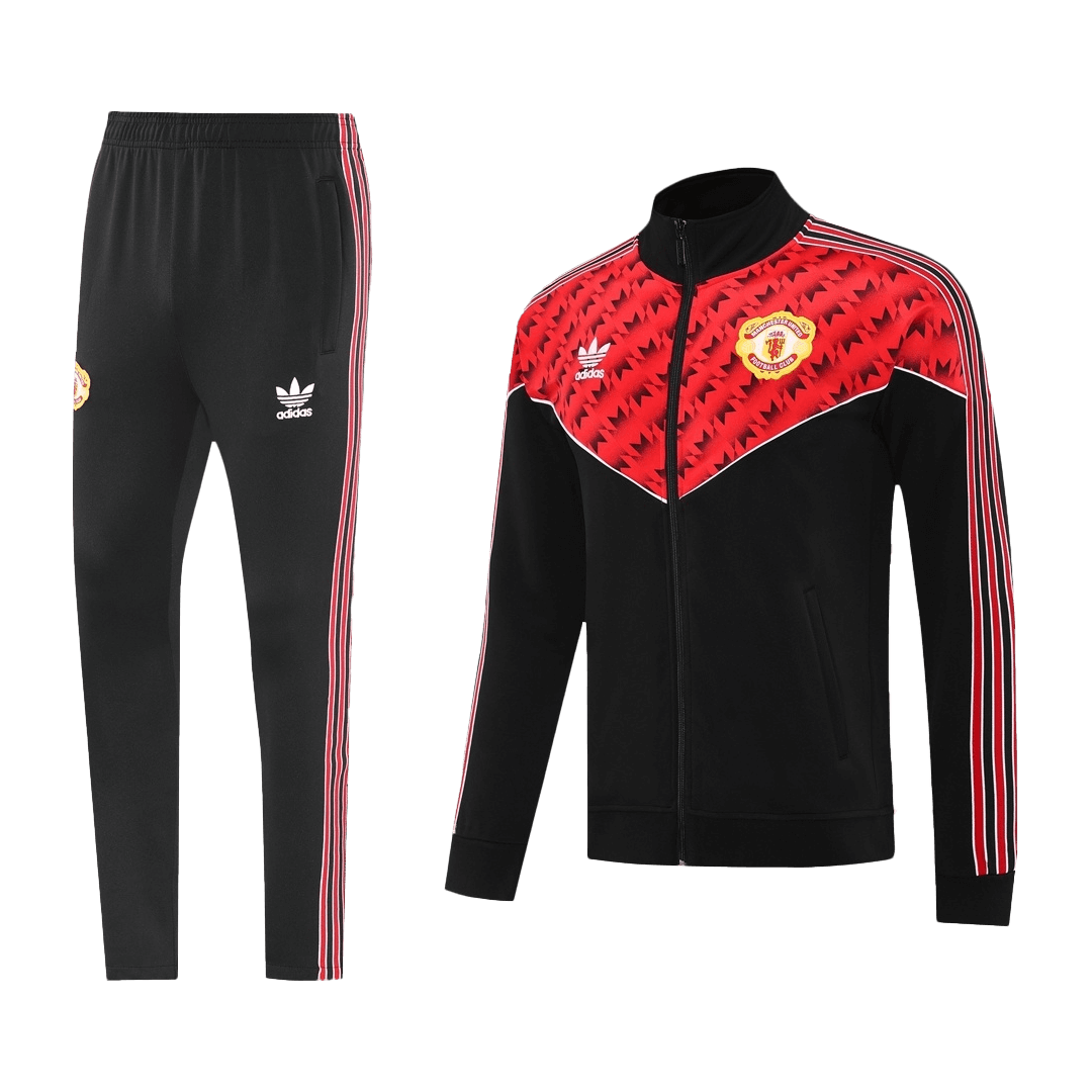 Manchester United Tuta Allenamento 2025/26 Rosso e Nero