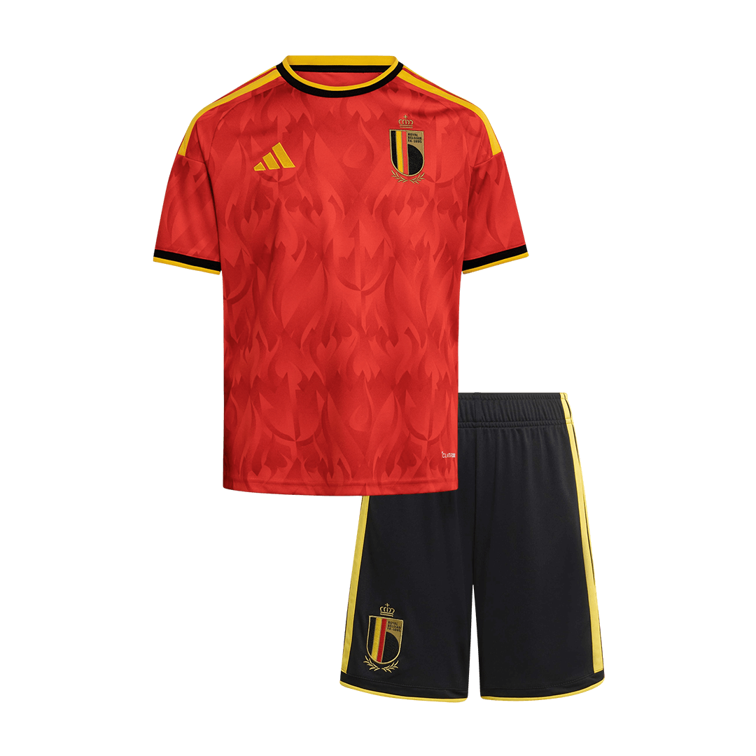 Base Kit Bambino Belgio Casa 2025/26 - 2 Pezzi
