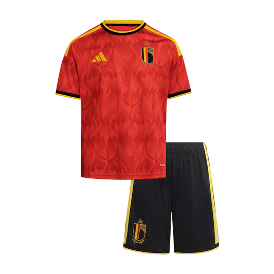 Base Kit Bambino Belgio Casa 2025/26 - 2 Pezzi