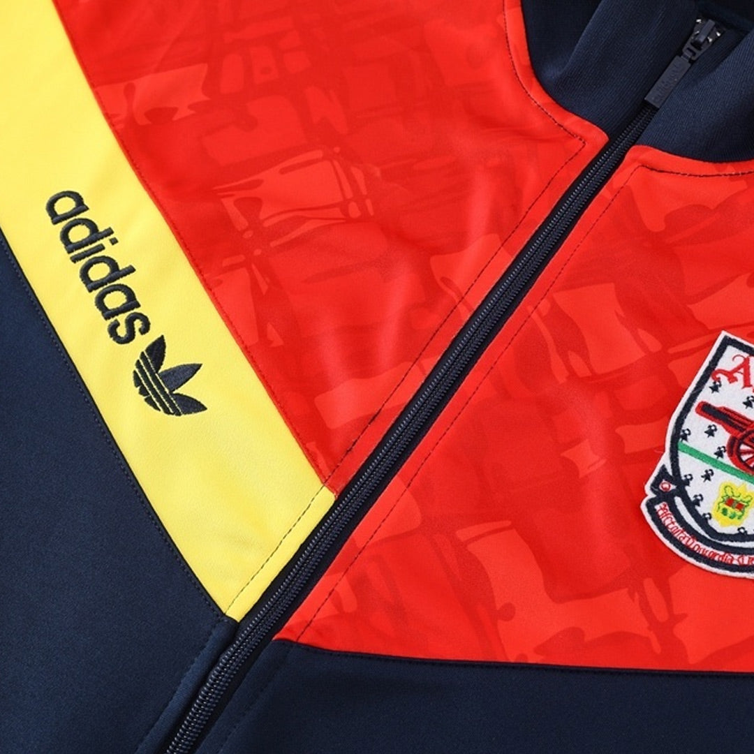Arsenal Tuta Allenamento 2025/26 Blu Navy e Rosso