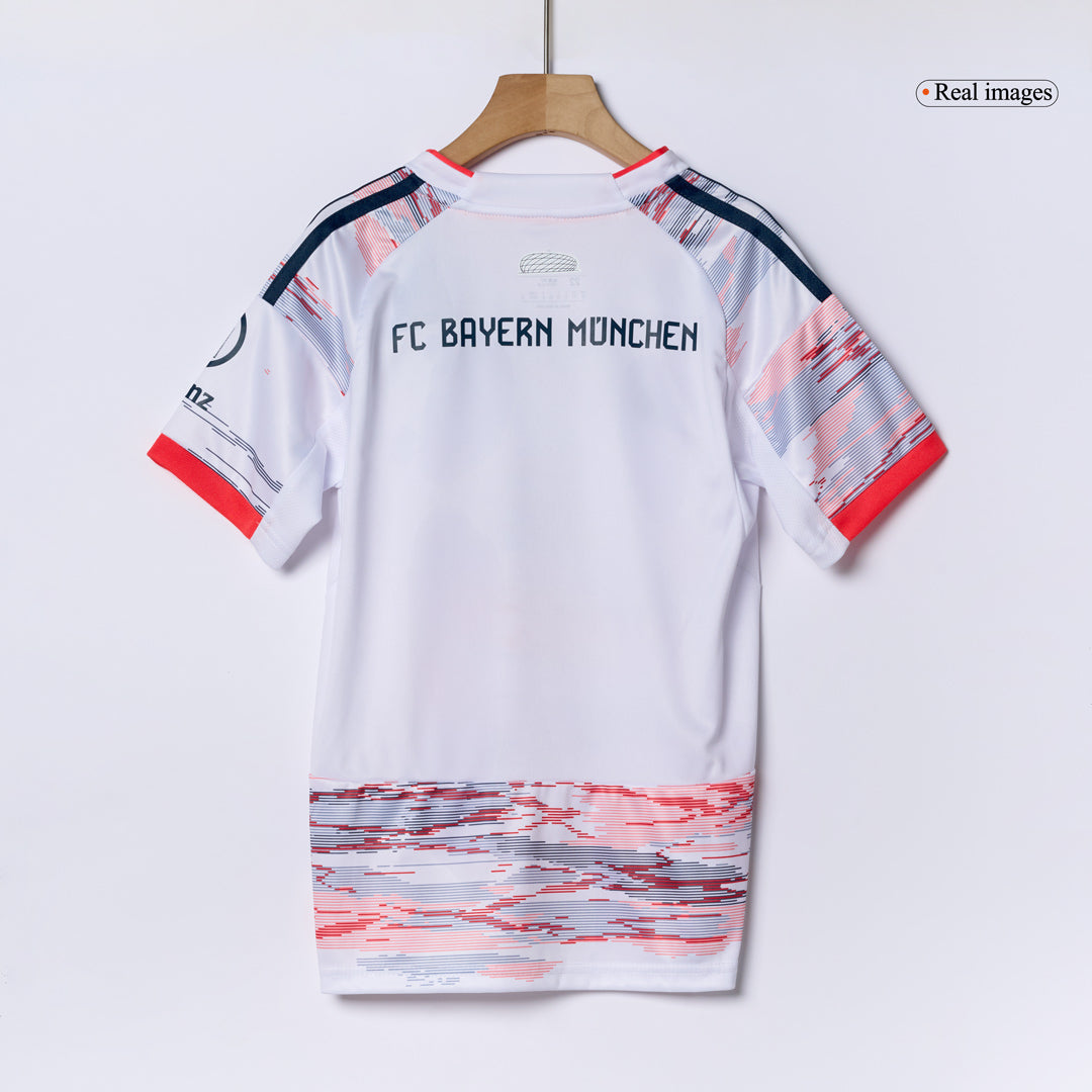 Completo Bambino Bayern Munich Trasferta 2025/26 - 3 Pezzi